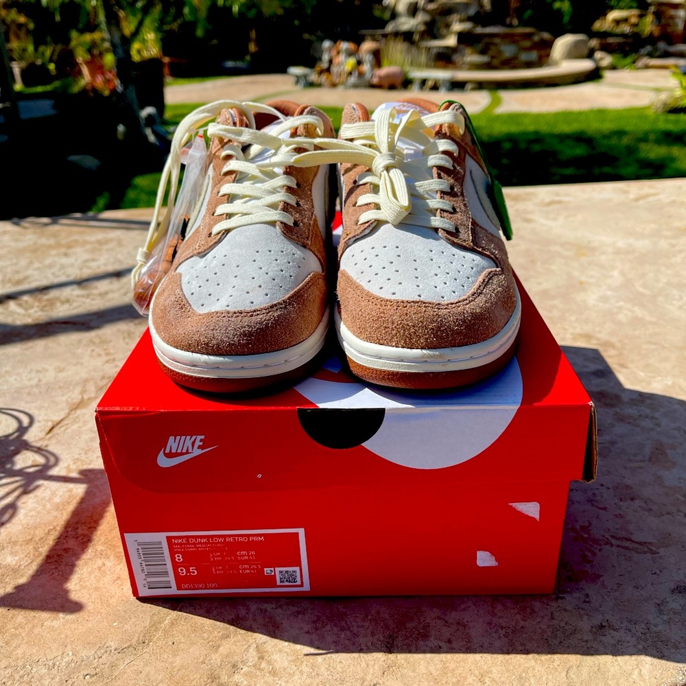 (SOLD) Nike dunk low medium curry